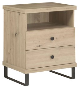 Éjjeliszekrény Claudi 17 (artisan tölgy). Akció -15%. 1055502