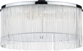 Dar lighting glamour modern függeszték japan csiszolt króm átlátszó darjap032