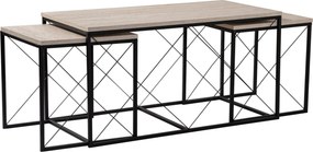 Defne - Black, Travertine