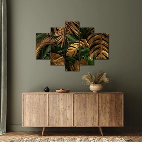 Kép - Arany levelek (150x105 cm)
