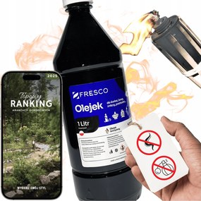 Üzemanyag Olaj Fáklya Mécsestartó 1L Szagtalan Nem Rugdalózik Nem Füstöl