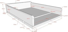 Fehér bükkfa pelenkázó feltét Forrest – Vipack