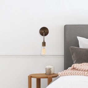 Bronzszínű fali lámpa Dartini – Opviq lights