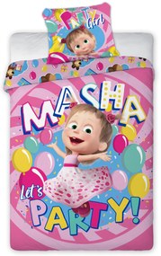 Disney Mása és a Medve ágynemű 140x200cm+90x70cm Faro
