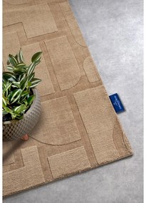 Bézs kézi szövésű gyapjú futószőnyeg 80x250 cm Alexis – Villeroy&amp;Boch