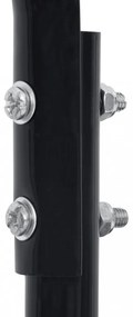 fekete gyephenger 63 cm 50 L