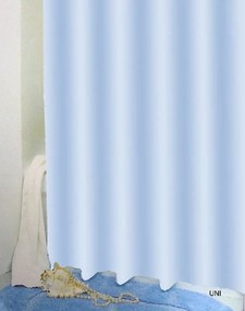 Erga Peva, zuhanyfüggöny 180x200cm, poliészter, kék, ERG-03510