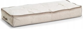 Tároló doboz az ágy alá Stripes, non-woven, bézs