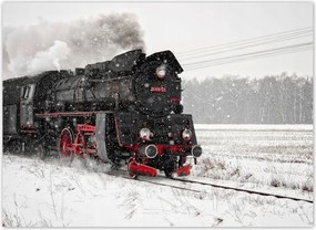 Fotótapéták flizelina 254x184 Mozdony Gőzmozdony