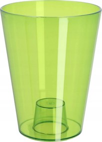 Virágtartó Orchidea Takaró Virágágyás Műanyag Növény 12CM Zöld Kadax