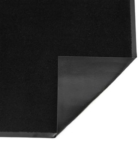 lábtörlő fekete 90x150 cm