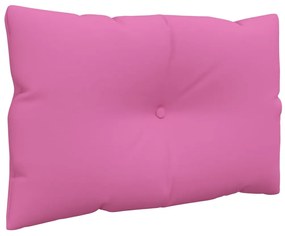 2 db rózsaszín oxford szövet raklappárna