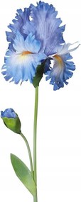 magas kék írisz kék művirág 80cm