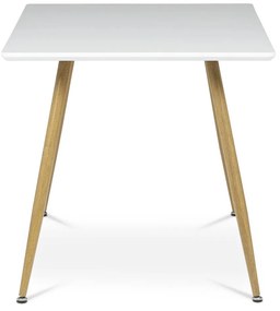 Étkezőasztal 140 x 80 cm, fehér