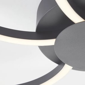 Brilliant - LED Mennyezeti lámpa FICO LED/32W/230V átm. 65 cm fekete