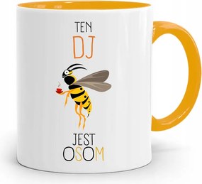 Dja Zene Bögre Sárga Ezek A Dj-k Darázs Ajándék nyomtatott fényképpel