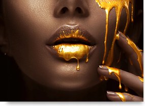 Nő Arany poszter B1 100x70cm #102