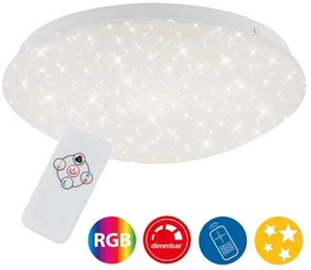 Brilo - RGBW Dimmelhető mennyezeti lámpa STARRY SKY LED/10W/230V + távirányító