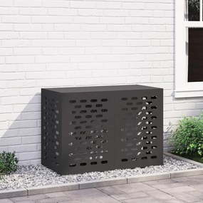 Klíma burkolat fekete 100x50x70 cm