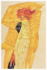 Reprodukció Gerti in Gold, Egon Schiele