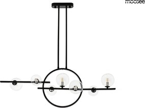 KING HOME MSE010100346 ALURE Modern Led FĂŒggesztett LĂĄmpa Fekete G9 IP20