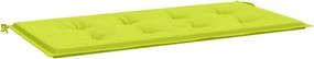 vidaXL élénkzöld oxford szövet kerti pad párna 100 x 50 x 3 cm