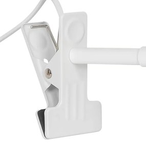 Nordlux - Csipeszes lámpa MATIS 1xE27/15W/230V fehér