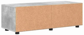 TV szekrény fiókkal Magasfényű fehér 100.5 x 39 x 30 cm Faanyag