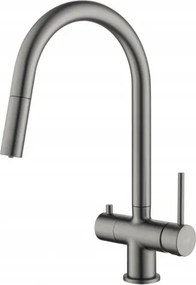 Álló konyhai csaptelep Blue Water Cyrus grafit