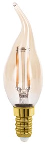 Eglo 110059 Amber E14-LED-CF35 gyertyaláng fényforrás, 4W=26W, 2200K, 270 lm