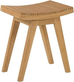 Natúr színű teakfa ülőke Vicentina – Kave Home