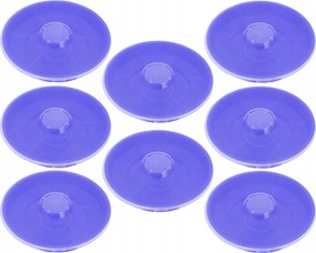 8 x 4L-es etetőtál átlátszó fedéllel (szett) BRCtech