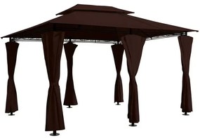 Deuba Kerti pavilon Topas 4x3 m - barna
