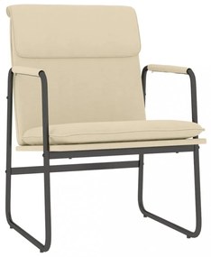 vidaXL krémszínű szövet pihenőszék 55 x 64 x 80 cm