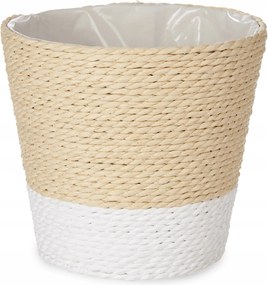 Virágtartó Fonott Kerek Ø 12,5 cm Vízálló