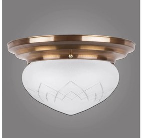 Kemar RI/PL/S/M - Mennyezeti lámpa RINAMA 1xE27/100W/230V sárgaréz