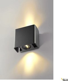 SLV 1002900 MANA Modern Kültéri Fali Lámpa Antracit LED IP65