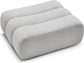 Világosszürke buklé lábtartó Azra – Bobochic Paris