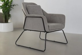 MARTINS modern fotel - szürke