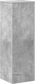 vidaXL betonszürke szerelt fa növényállvány 33 x 33 x 100 cm