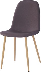 Szék, sötétbarna/bükk, LEGA NEW