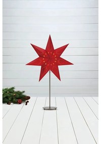 Piros karácsonyi fénydekoráció Saturnus – Markslöjd