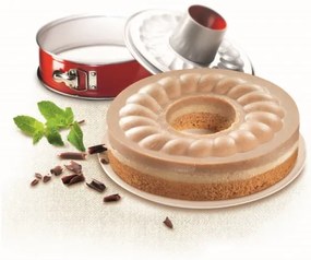 Tefal - Összecsukható forma Savarin DELIBAKE 27 cm piros
