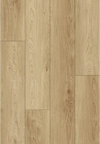Mexen Anniston 1240 x 182 mm-es, 6,5 mm SPC vinil panelek, IXPE 1,5 mm alátét, 4 V-fuga, Tölgy - F1038-1240-182-505-4V1-01