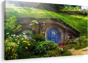 Kép - Hobbitfalva (90x60 cm)
