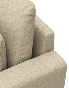 Halmstad 3 személyes ottomános kanapé, jobbos