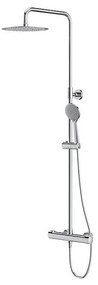 Cersanit S951-340 CITY termosztátos zuhanyszett, fényes króm