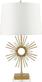 Gilded Nola Sun King GN-SUN-KING-TL Asztali lámpa 1x100W/E27