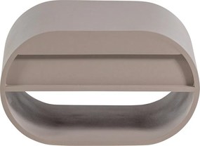 Szürkésbézs többszintes fali polc 39 cm Momo – WOOOD