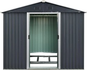 Avenberg kerti ház szerszámokra 2,36 x 1,31 m ANTRACIT SD-YX48-H154C